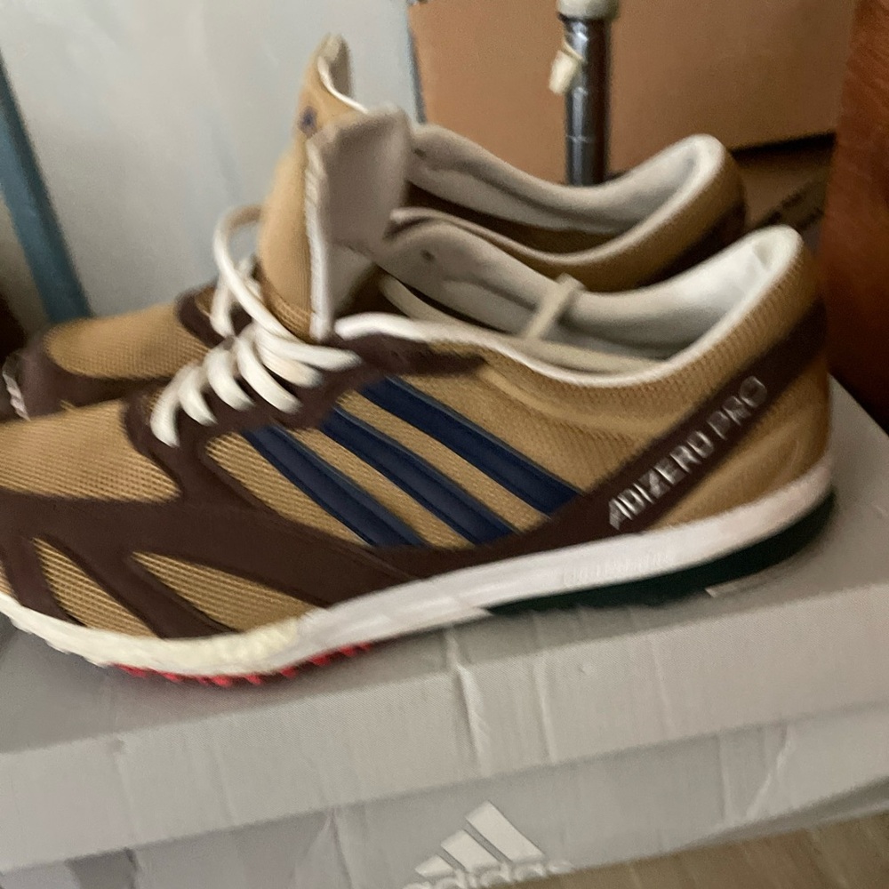 adidas Noah x Lab Race Brown Dark Blue,9.5